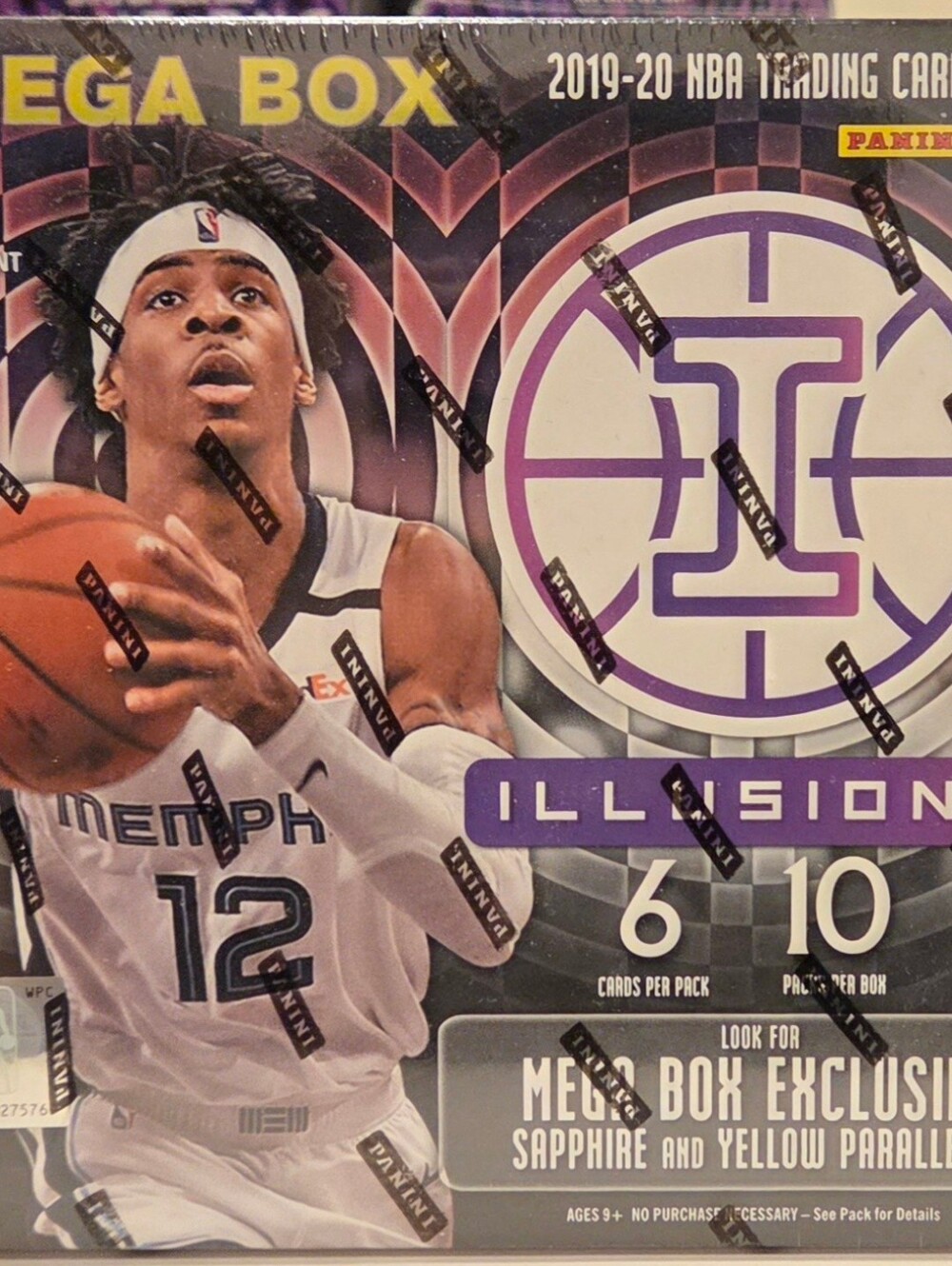 2019-20 Panini Illusions Basketball NBA Mega Box Brand New Sealed DS